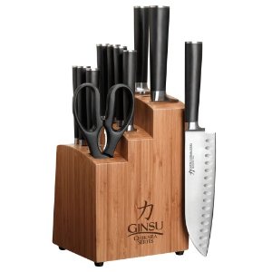 Ginsu Chikara 12-Piece Knife Set with Block